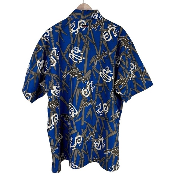 Vintage FUBU All Over Print Button Down Shirt Size XL - Picture 6 of 6